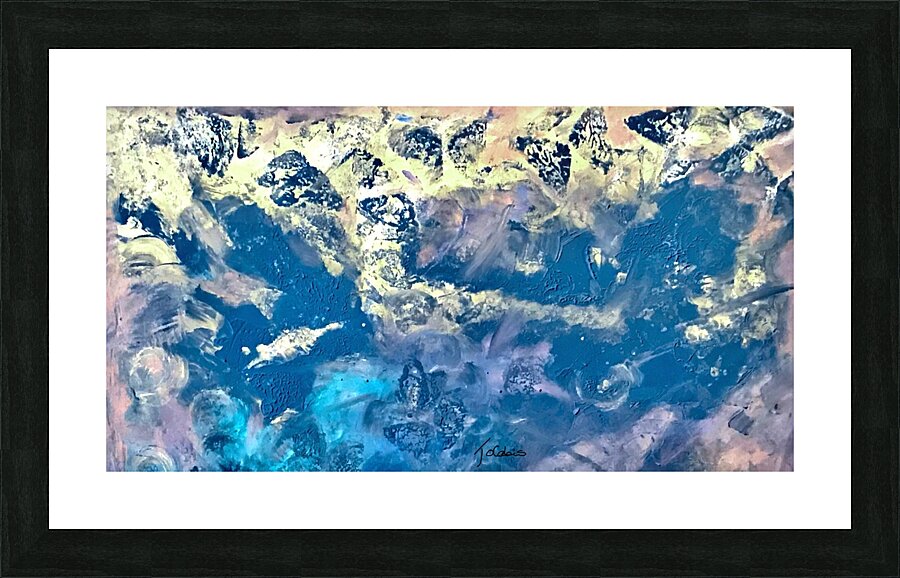 Mascarade V Picture Frame print