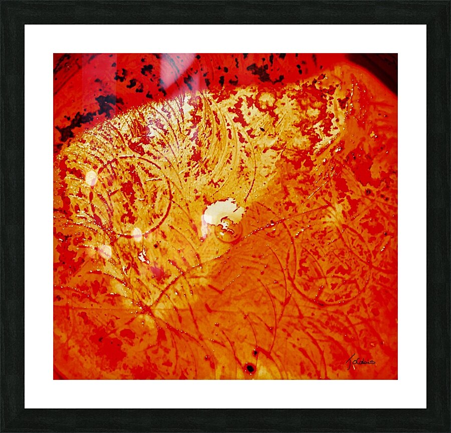 Cercles Picture Frame print