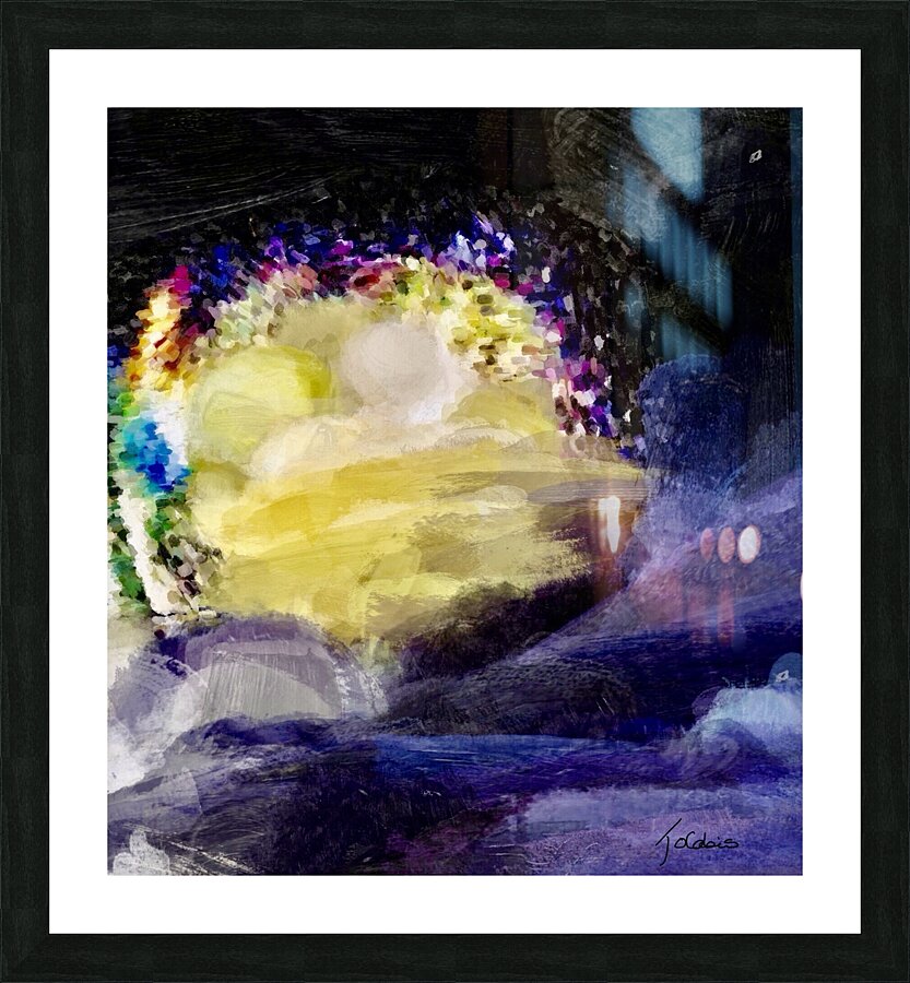 Ailleurs  Picture Frame print