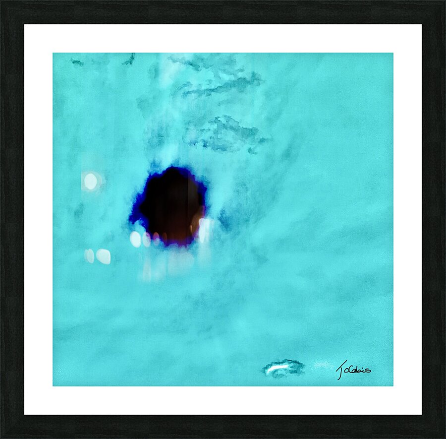 Matiere noire Picture Frame print