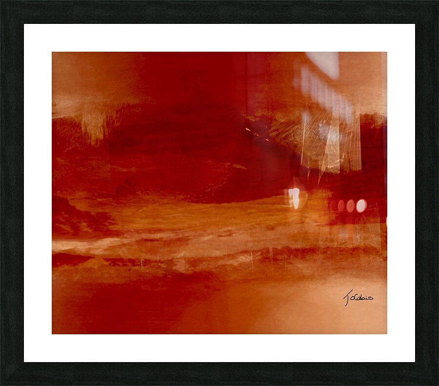 Ecarlate  Picture Frame print