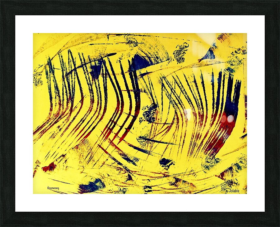 Boomerangs Picture Frame print