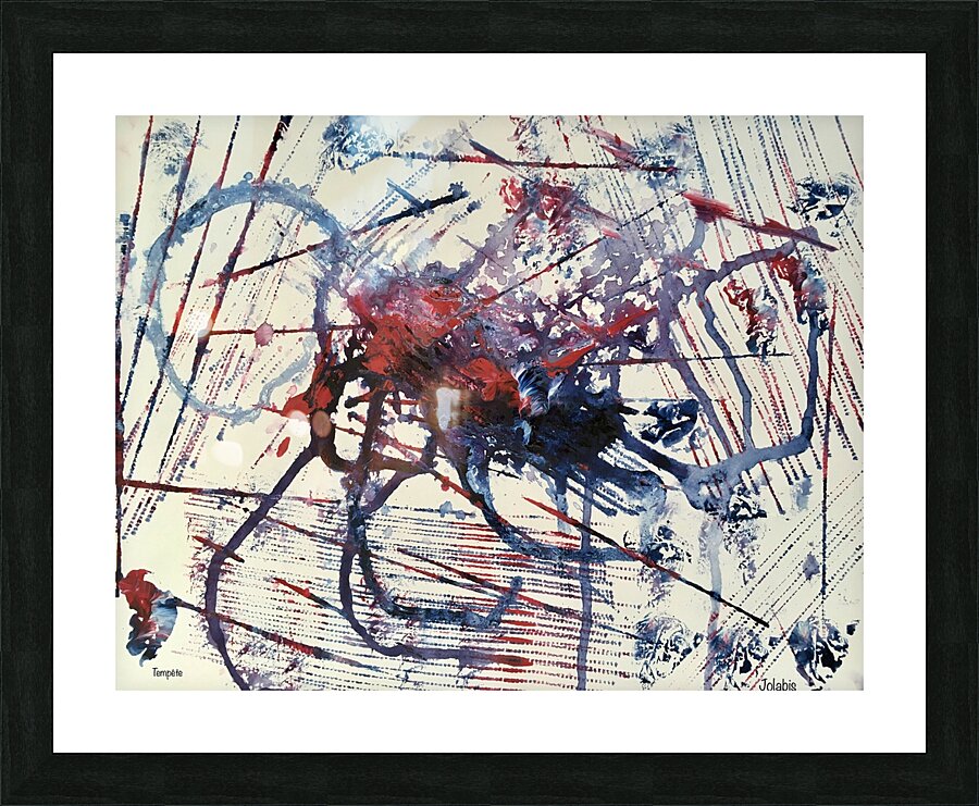 Tempete  Picture Frame print