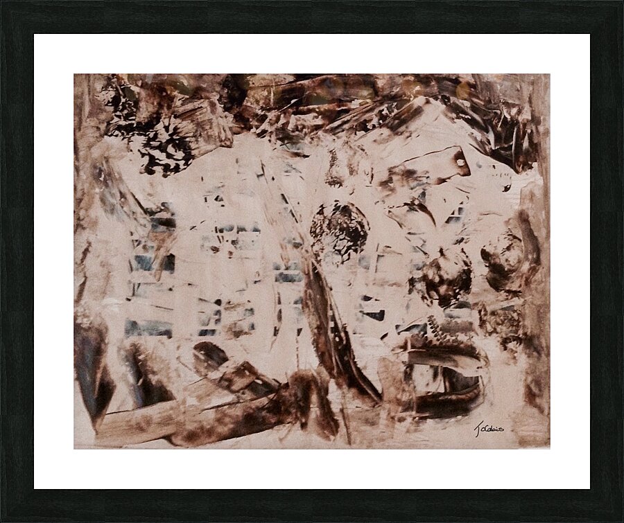 Incertitude  Picture Frame print