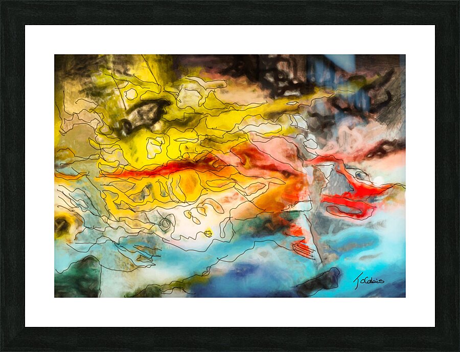 Meli-melo  Picture Frame print
