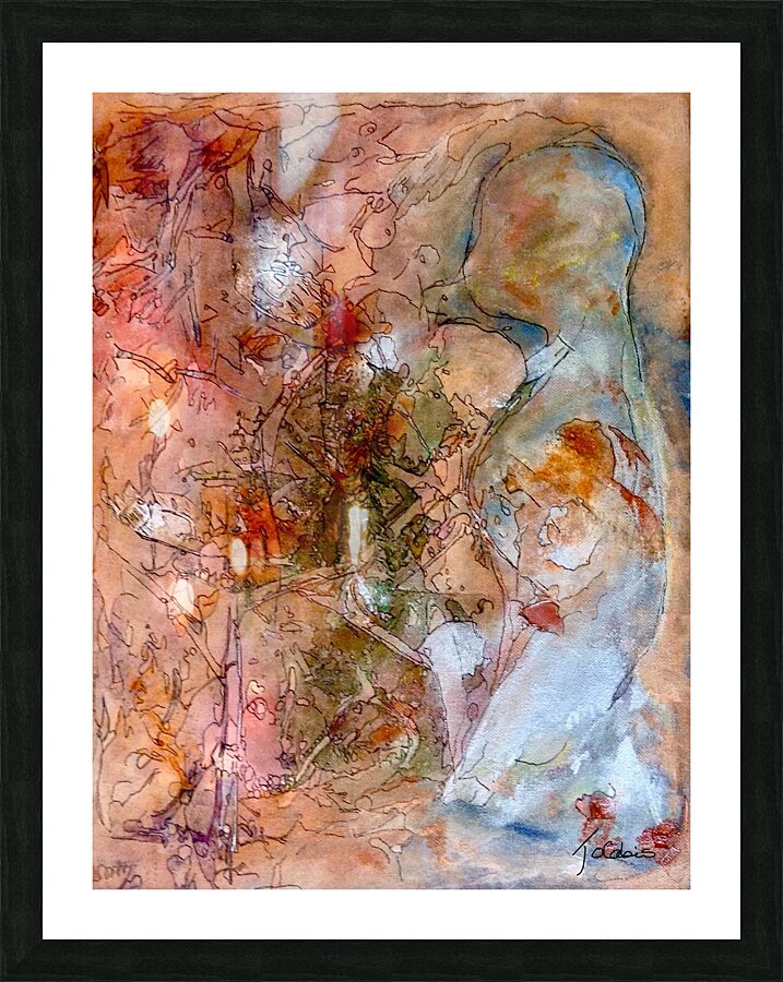 Le decideur  Picture Frame print