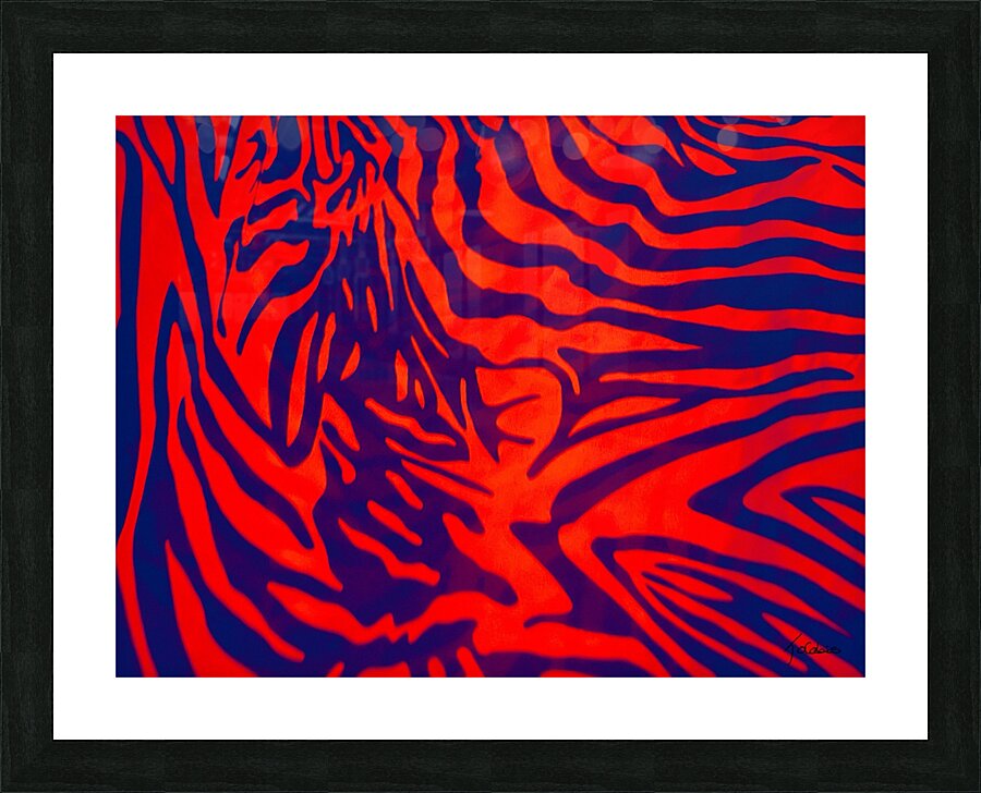 Zebrures  I Picture Frame print