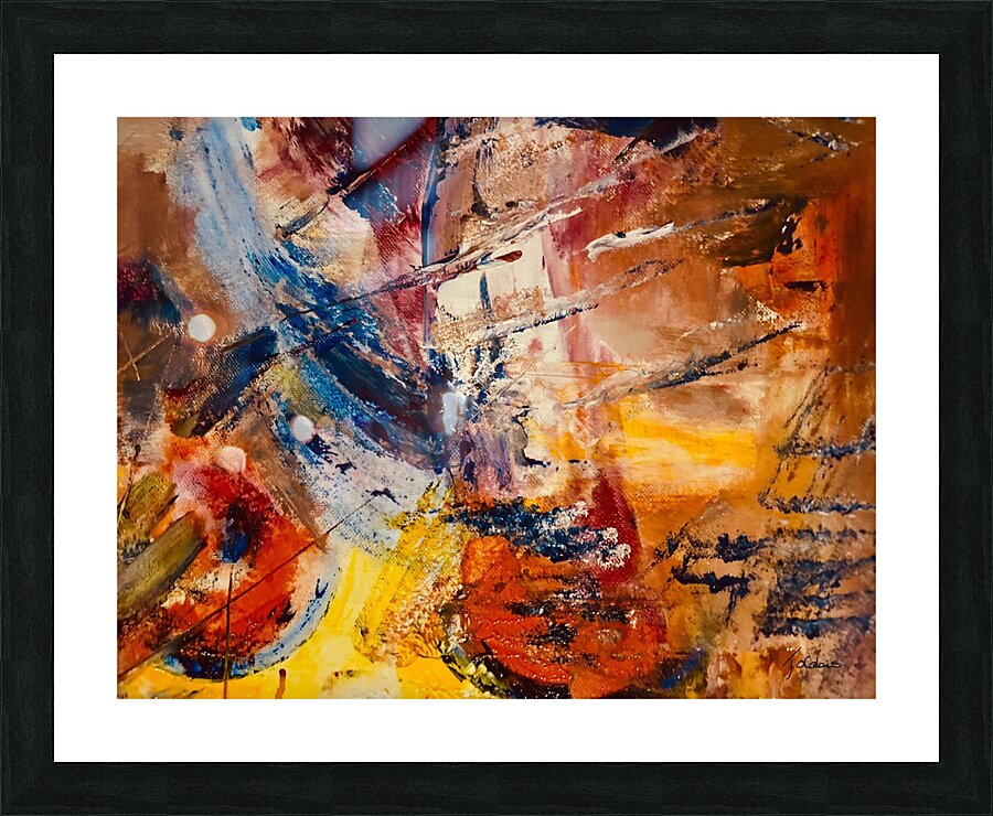Spheres Picture Frame print