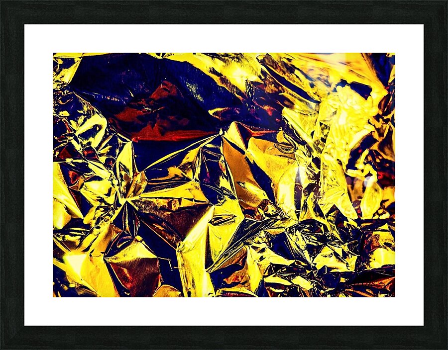 Metallique II Picture Frame print
