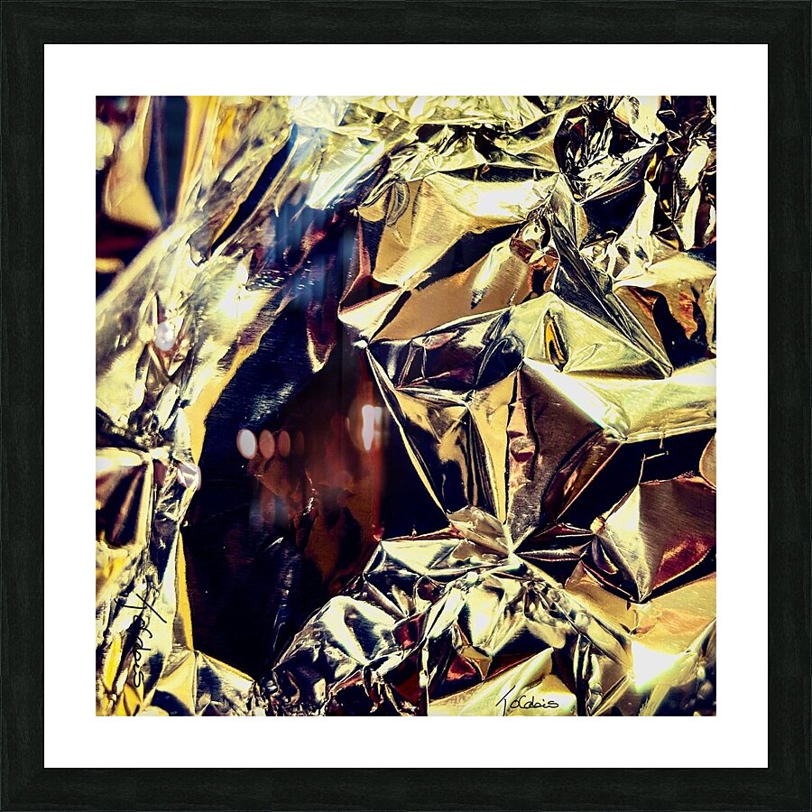 Metallique III Picture Frame print
