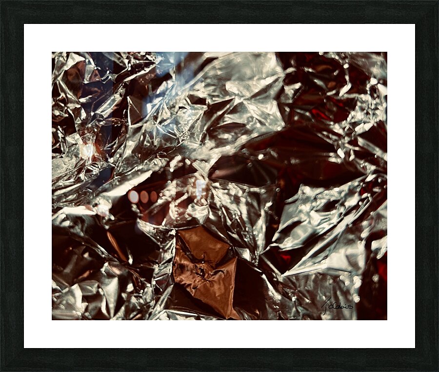 Metallique V Picture Frame print