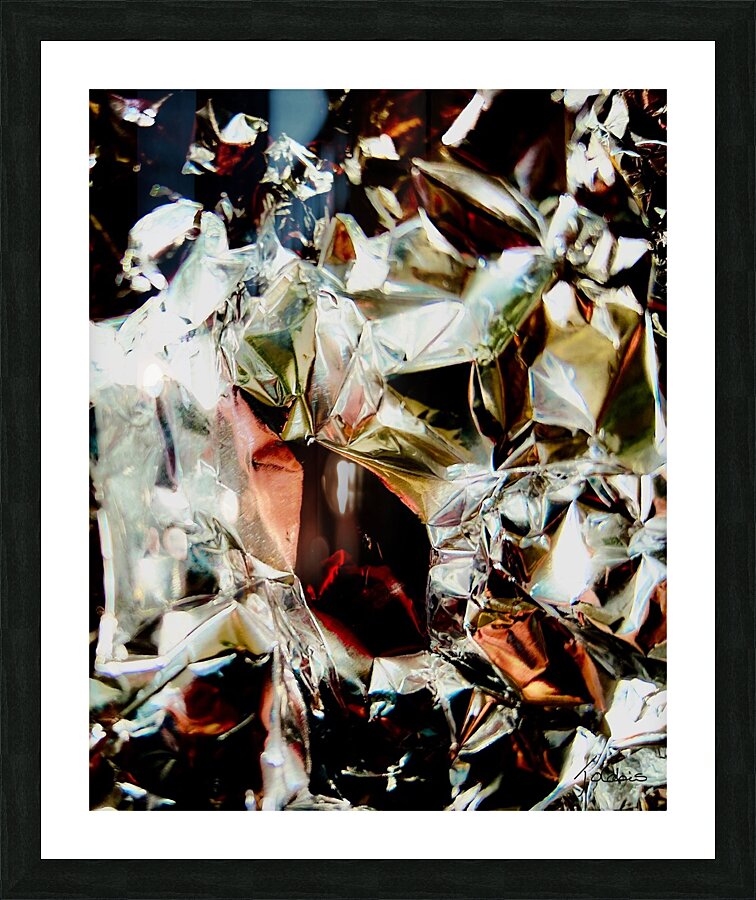Metallique masque  Picture Frame print