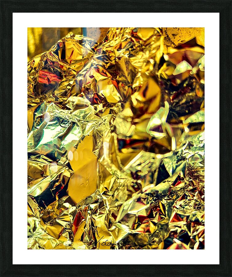 Metallises  Picture Frame print