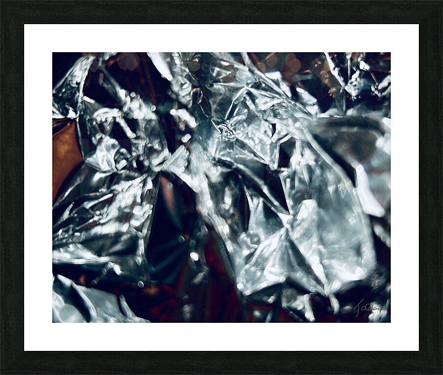 Metal argente  Picture Frame print