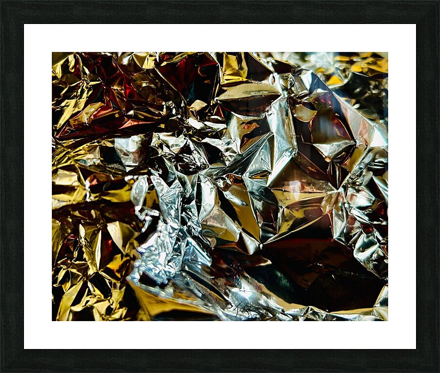 Cratere metallique  Picture Frame print