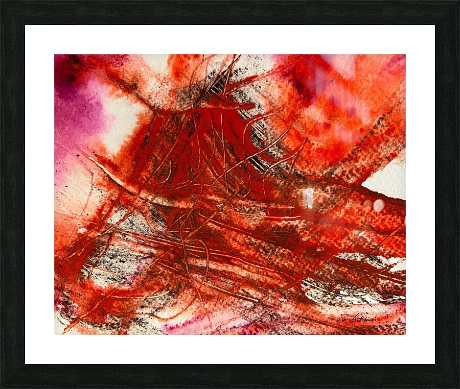 Egratignure  Picture Frame print
