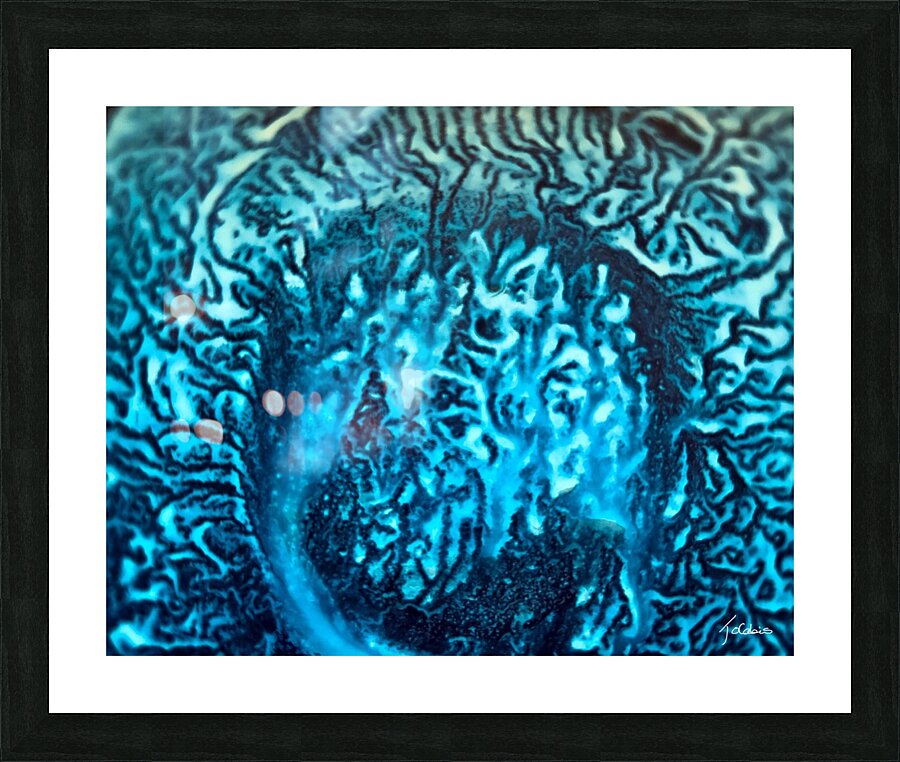 Veines bleues  Picture Frame print