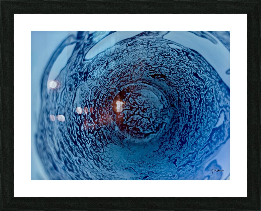 Abysse  Picture Frame print