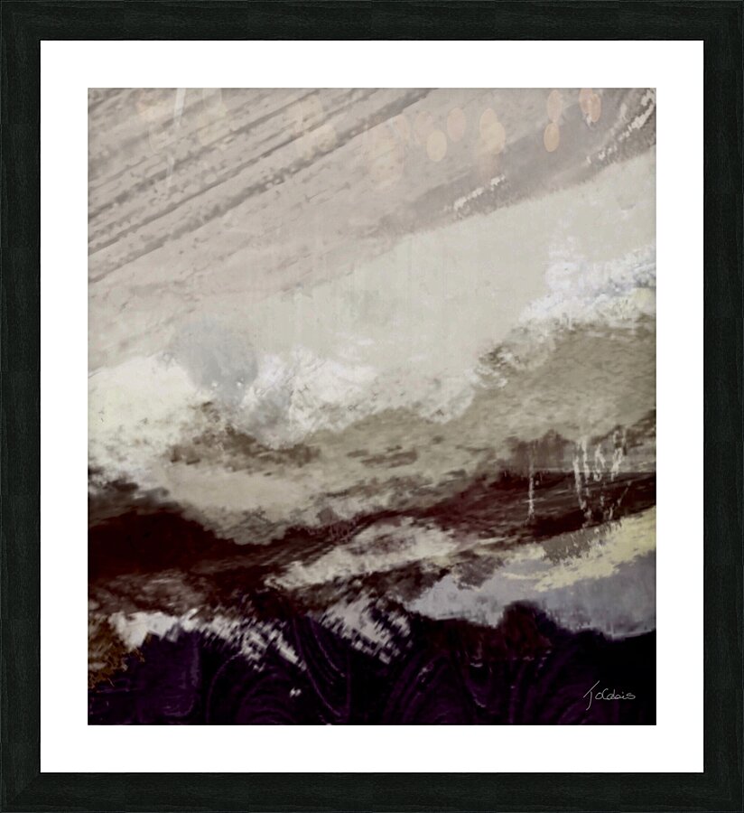 Ciel gris Picture Frame print