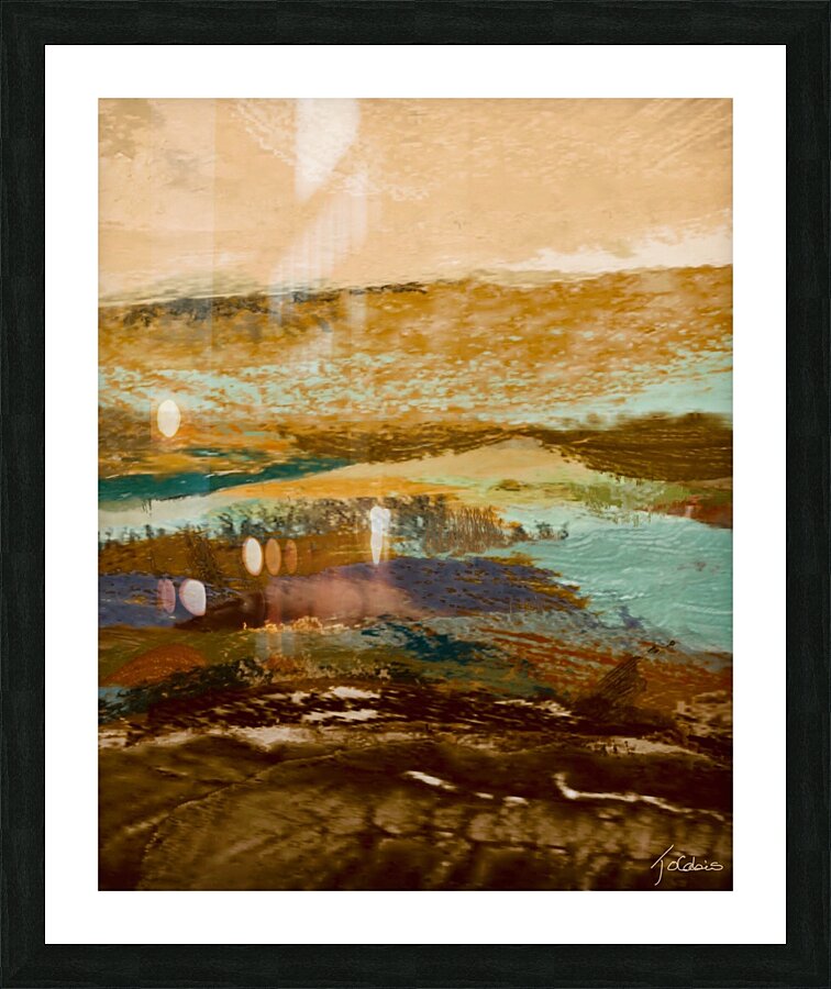Basses terres Picture Frame print