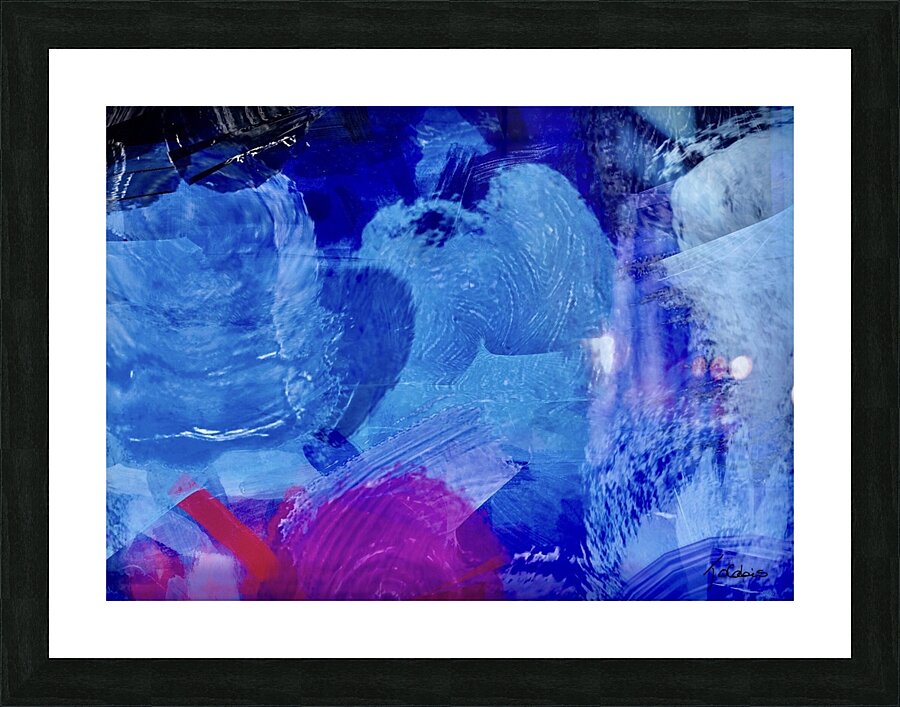 Pure abstraction  Picture Frame print