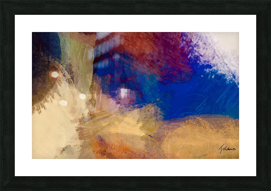 Mirages Picture Frame print