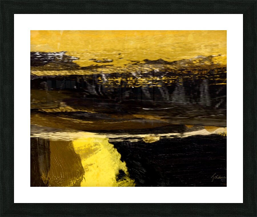 Ruee vers l’or  Picture Frame print