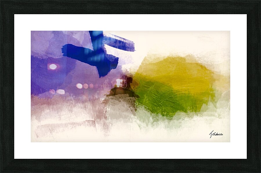 Le X Picture Frame print