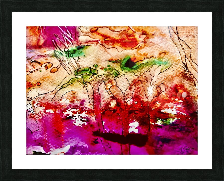 L’oiseau Picture Frame print
