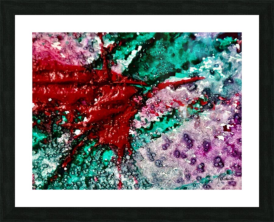 Cristalline  Picture Frame print