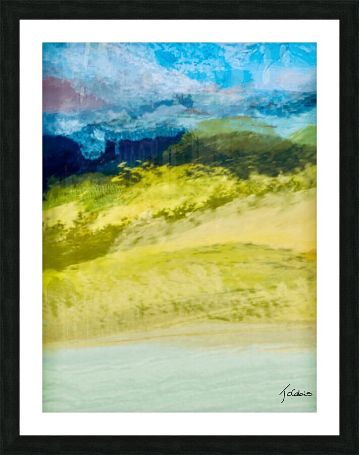 La riviere  Picture Frame print