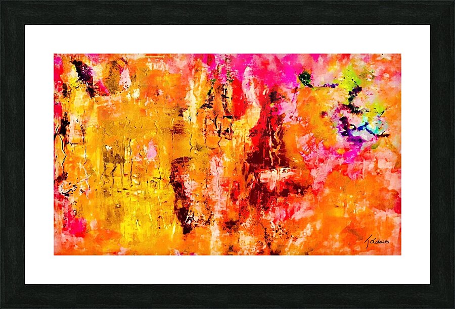 Coulisses  Picture Frame print