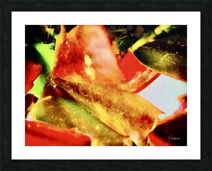 Nuances de rouge  Picture Frame print