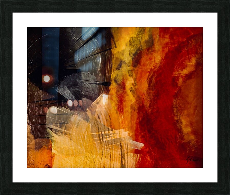 Monde onirique  Picture Frame print