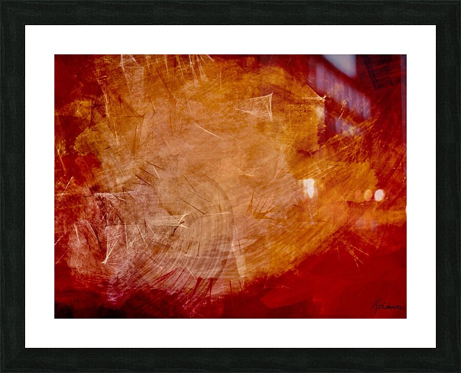 Spirite V Picture Frame print