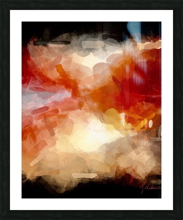 Entre deux  Picture Frame print