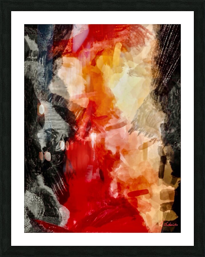 Incertitude  Picture Frame print