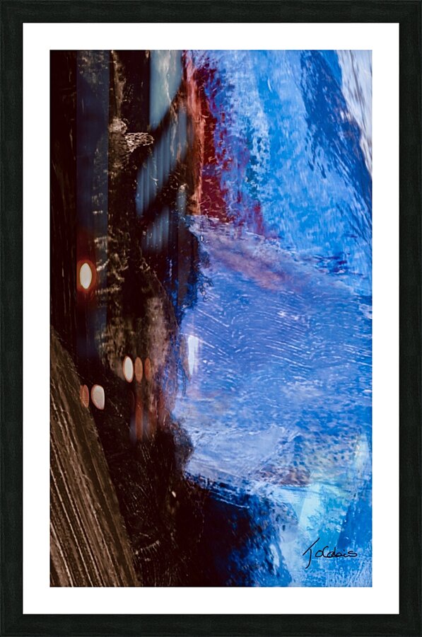 Torrent  Picture Frame print