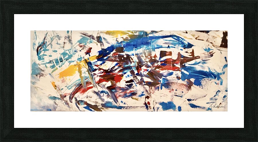Chaotique  Picture Frame print
