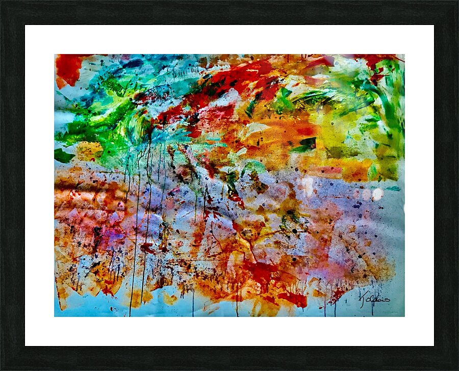 Drames humains  Picture Frame print