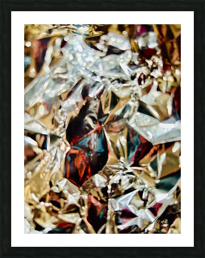 Scaphandre sous l’eau Picture Frame print