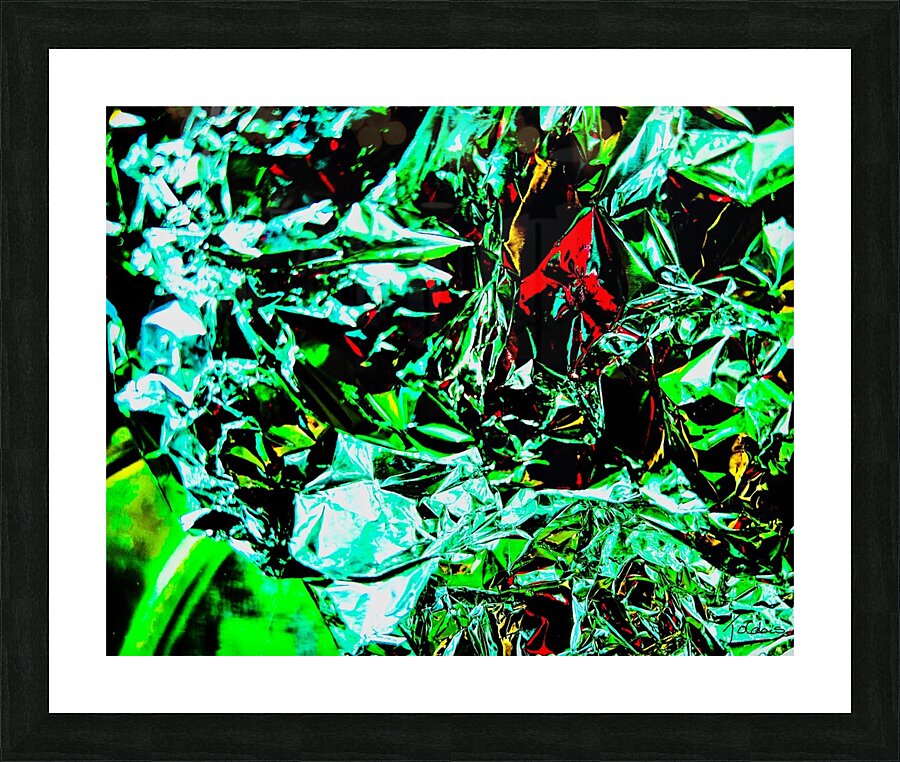 Energie verte Picture Frame print