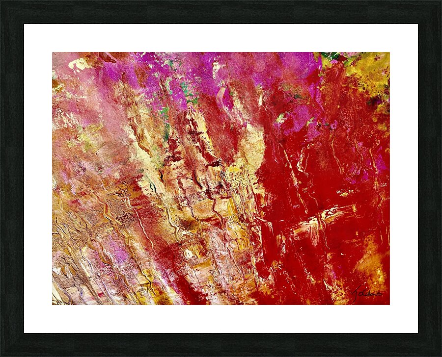 Agitation  Picture Frame print