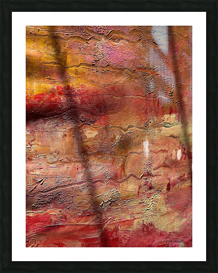 Terre de sienne  Picture Frame print