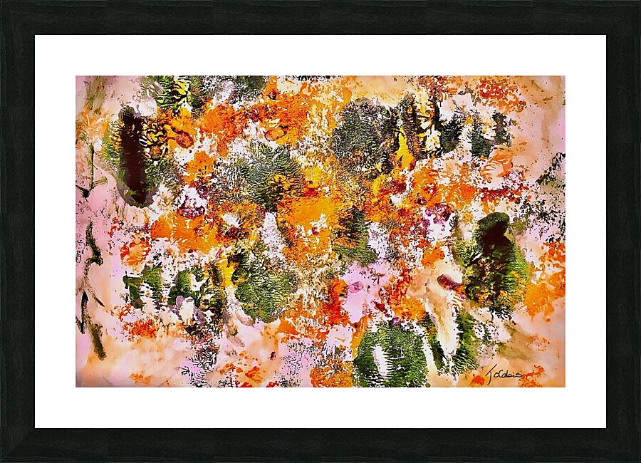 Empreinte ecologique  Picture Frame print