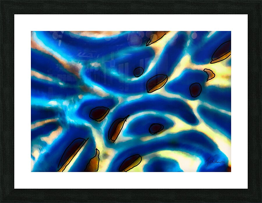 Corps flottants Picture Frame print