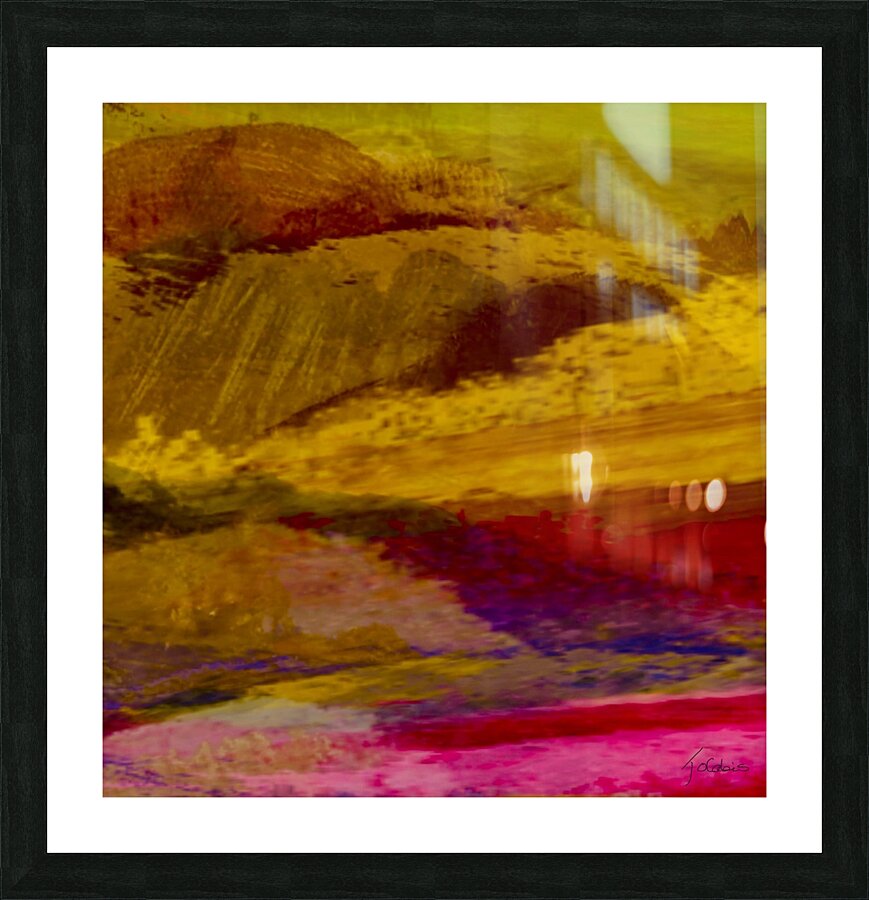 Terres rares Picture Frame print