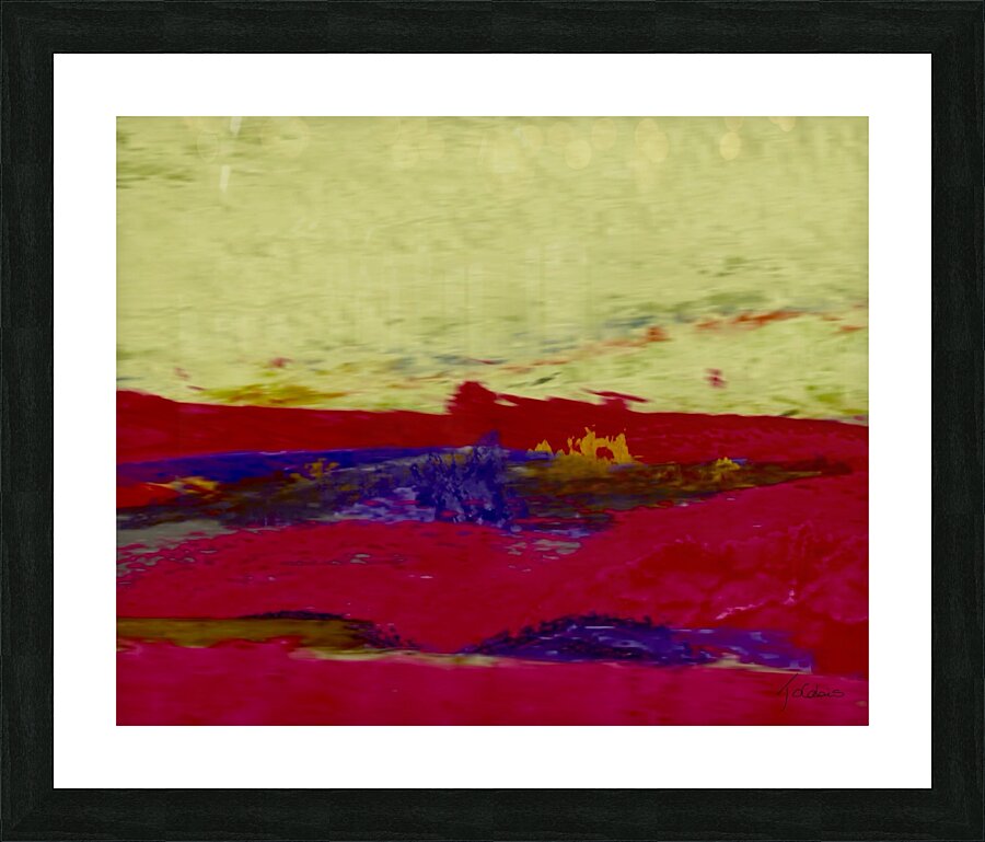 Terre rouge  Picture Frame print