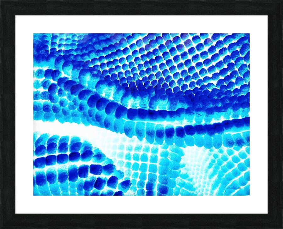Jeu de perspective  Picture Frame print