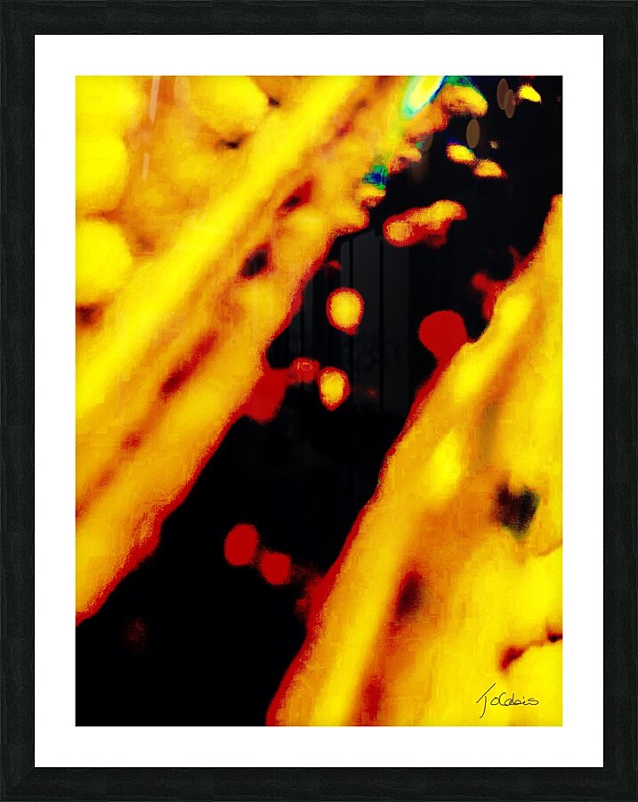 A l’infrarouge  Picture Frame print